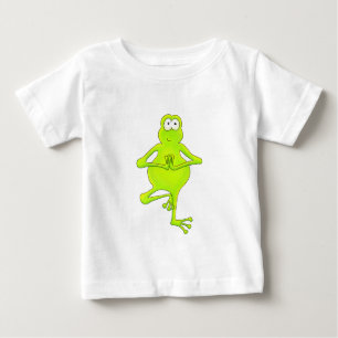 Yoga Tree Frog Baby T-Shirt