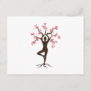 Yoga Tree Postcard