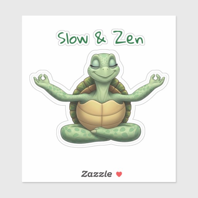 Yoga Turtle (Sheet)