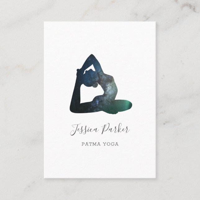 Yoga Universe Business Card (Front)