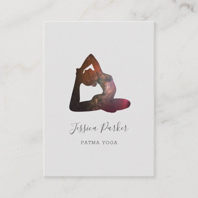 Yoga Universe Business Card (Front)