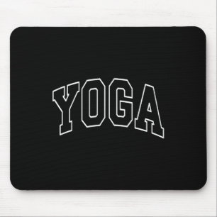 Yoga - Varsity College University Campus Aesthetic Mouse Pad