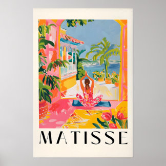 Yoga Wall Art, Beachy Decor, Meditation Wall Art, Poster