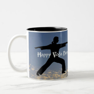 Yoga: Warrior II mug