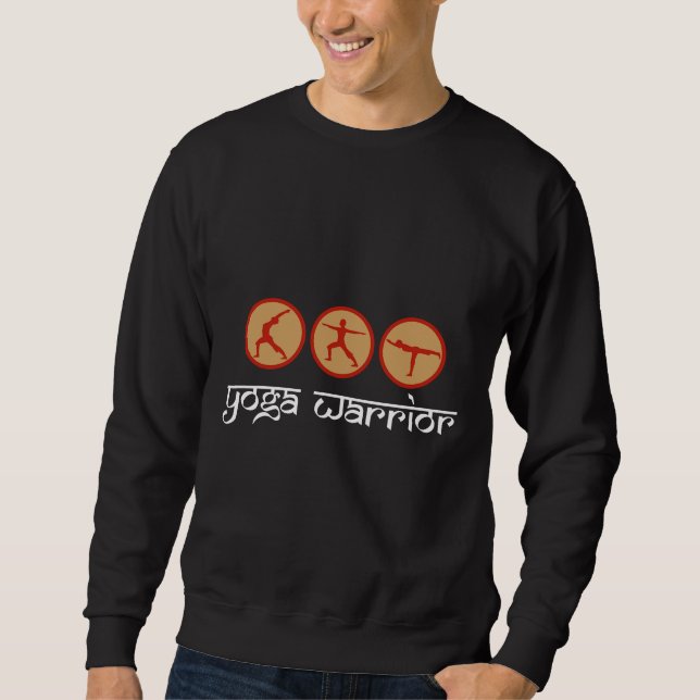 Yoga Warrior Yoga Sweatshirt (Front)