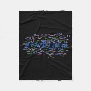 Yoga Wear _3 Fleece Blanket