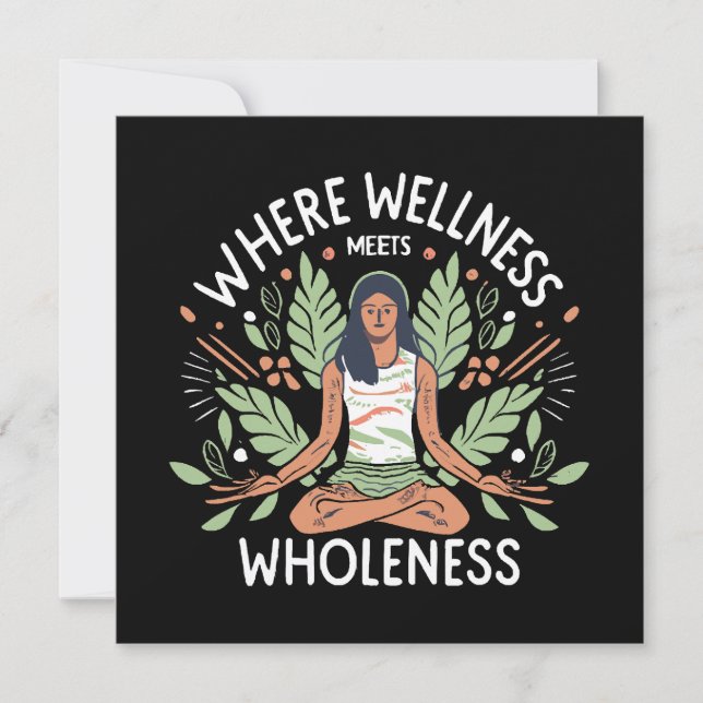Yoga Where Wellness Meets Wholeness (Front)