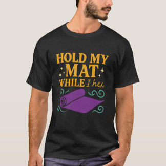 Yoga Witch Mystic Yoga Spiritual Yoga Witchy Welln T-Shirt
