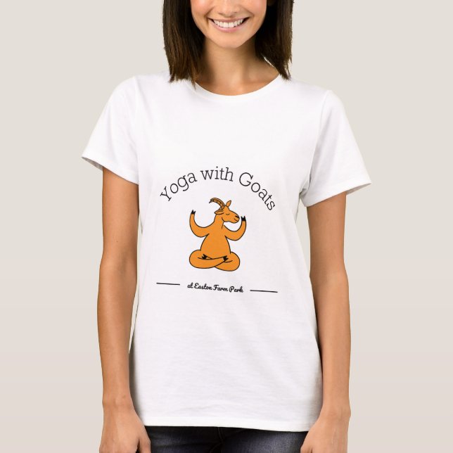 Yoga with Goats T-Shirt (Front)