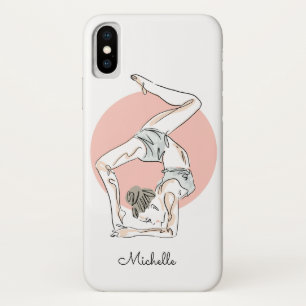 Yoga Woman custom name phone cases