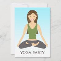Yoga Woman In Lotus Pose Yoga Party