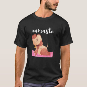 Yoga Workout Mindfulness Spiritual Dog Pose Medita T-Shirt