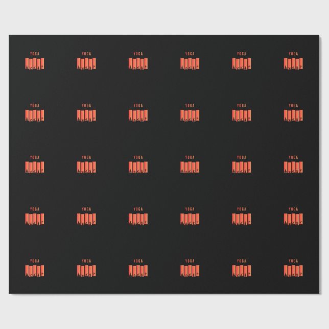 Yoga Wrapping Paper (Flat)