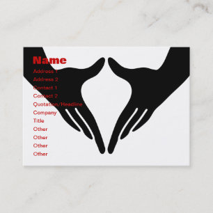 Yoga Yoni Mudra Business Card