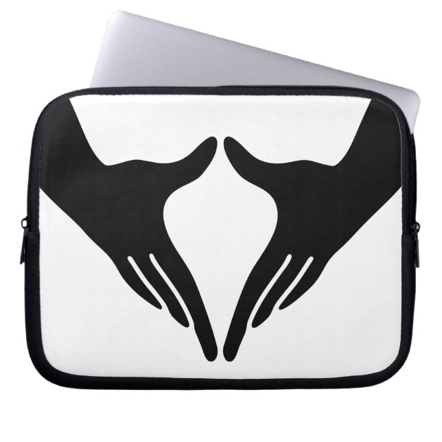 Yoga Yoni Mudra Laptop Sleeve (Front)