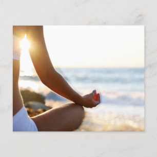 Yoga Zen Nature Meditation massage Flyer
