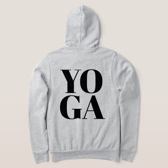 YOGA zipper hoodie for women (Laydown Back)
