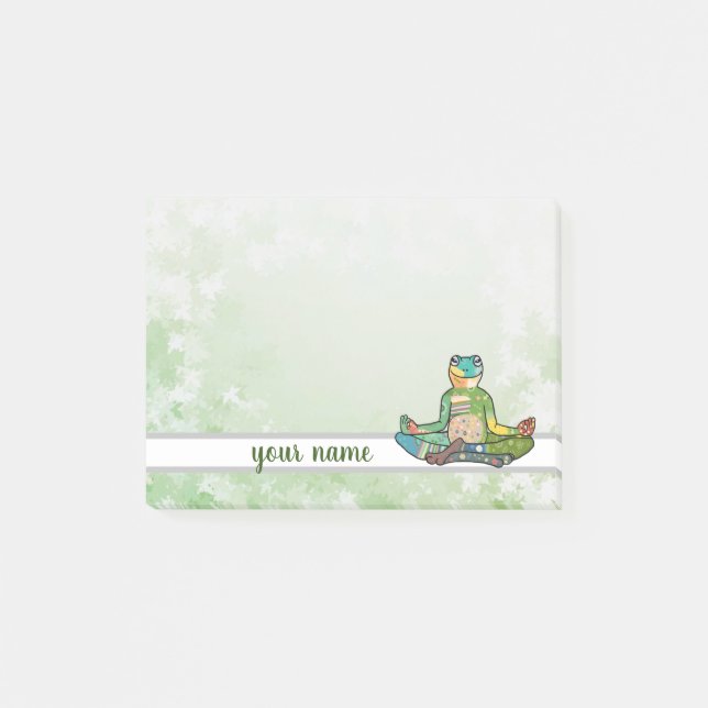 Yogafrosch Post-it adhesive label Notes (Front)