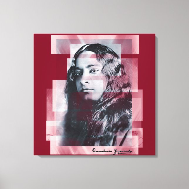Yogananda - Wrapped Canvas (Front)