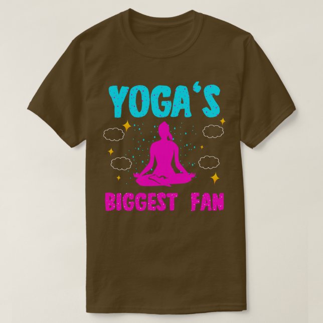 Yogas Biggest Fan T-Shirt (Design Front)
