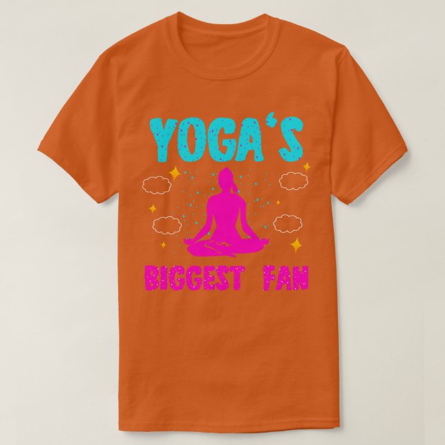 Yogas Biggest Fan T-Shirt (Design Front)