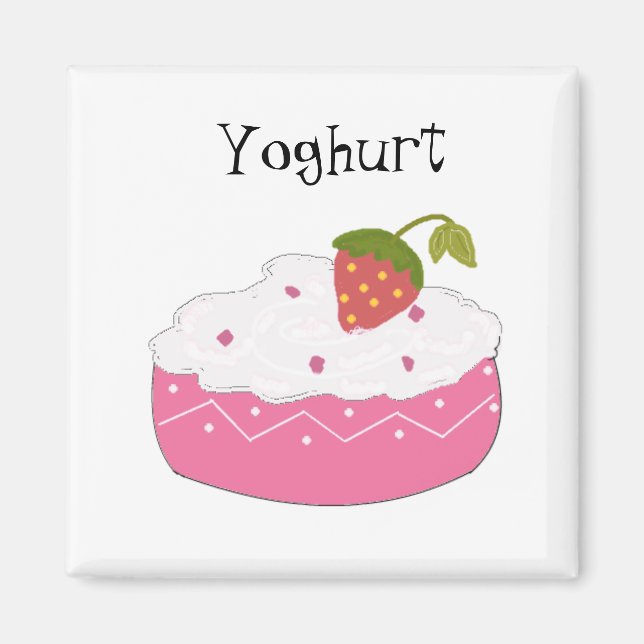 Yoghurt Magnet (Front)