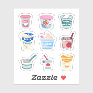 Yoghurt Stickers