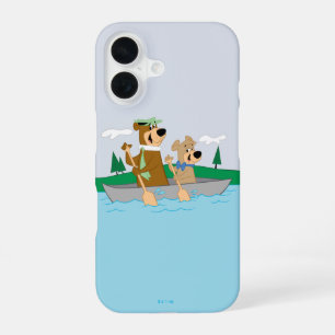 Yogi Bear and Boo Boo Fun Canoe Adventure iPhone 16 Case