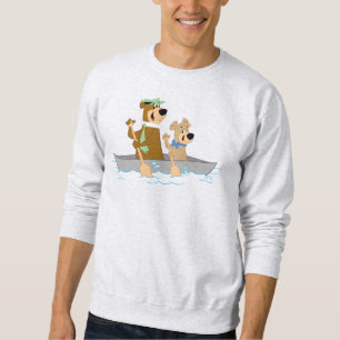 Yogi Bear and Boo Boo Fun Canoe Adventure Sweatshirt