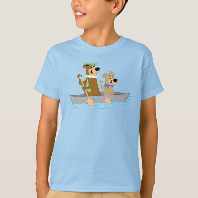 Yogi Bear and Boo Boo Fun Canoe Adventure T-Shirt (Front)