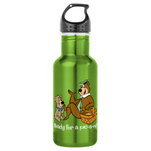 Yogi Bear and Boo-Boo Picnic Snack 532 Ml Water Bottle
