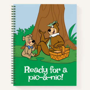 Yogi Bear and Boo-Boo Picnic Snack Notebook