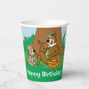 Yogi Bear and Boo-Boo Picnic Snack Paper Cups