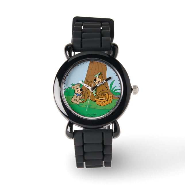 Yogi Bear and Boo-Boo Picnic Snack Watch (Front)