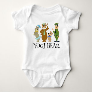 Yogi Bear and Friends Classic Pose Baby Bodysuit