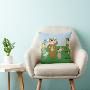 Yogi Bear and Friends Classic Pose Cushion