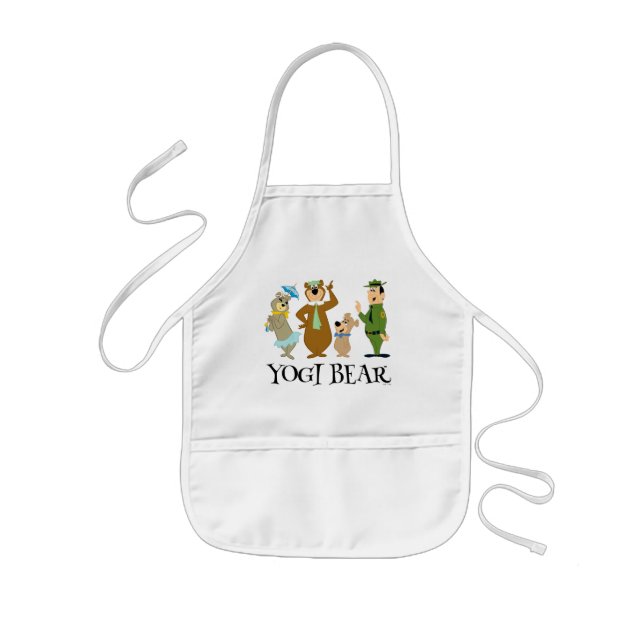 Yogi Bear and Friends Classic Pose Kids Apron (Front)