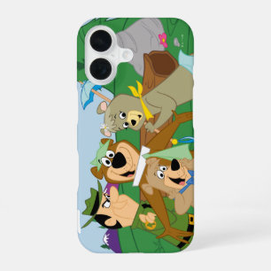 Yogi Bear and Friends Framed Forest Picture iPhone 16 Case