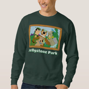 Yogi Bear and Friends Framed Forest Picture Sweatshirt