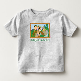 Yogi Bear and Friends Framed Forest Picture Toddler T-Shirt