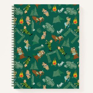 Yogi Bear and Friends Jellystone Park Camp Pattern Notebook
