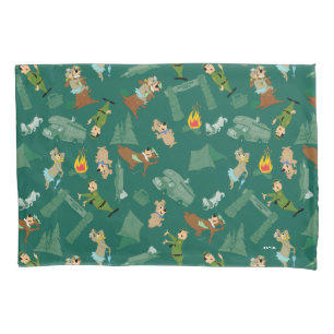 Yogi Bear and Friends Jellystone Park Camp Pattern Pillowcase