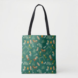 Yogi Bear and Friends Jellystone Park Camp Pattern Tote Bag