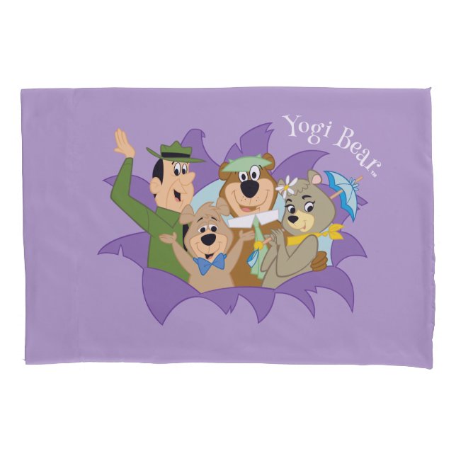 Yogi Bear and Friends Surprise Pillowcase (Front)