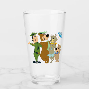 Yogi Bear and Friends Warm Welcome Glass