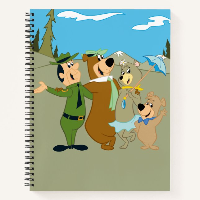 Yogi Bear and Friends Warm Welcome Notebook (Front)