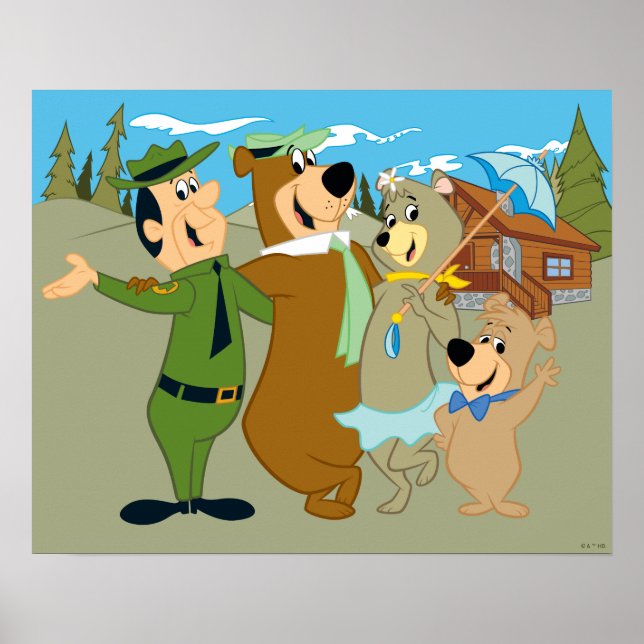 Yogi Bear and Friends Warm Welcome Poster (Front)
