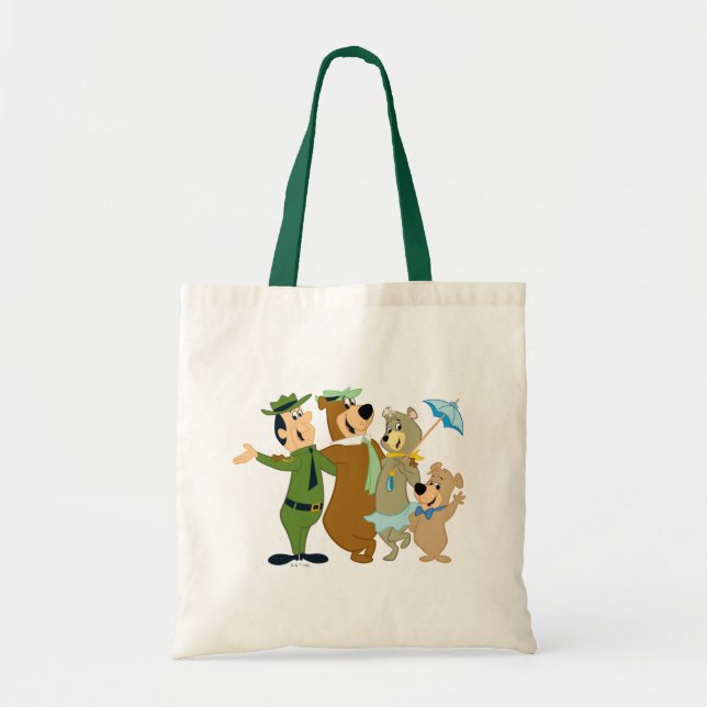 Yogi Bear and Friends Warm Welcome Tote Bag (Front)