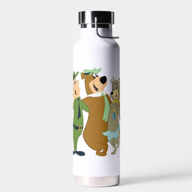 Yogi Bear and Friends Warm Welcome Water Bottle (Left)