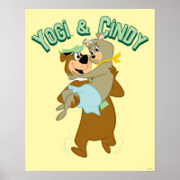 Yogi Bear Carrying Cindy Bear